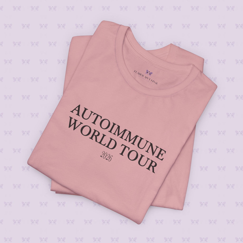 Autoimmune World Tour 2026 Shirt – Patient Edition | Chronic Illness Awareness Tee | Autoimmune Warrior Shirt | March Awareness Month