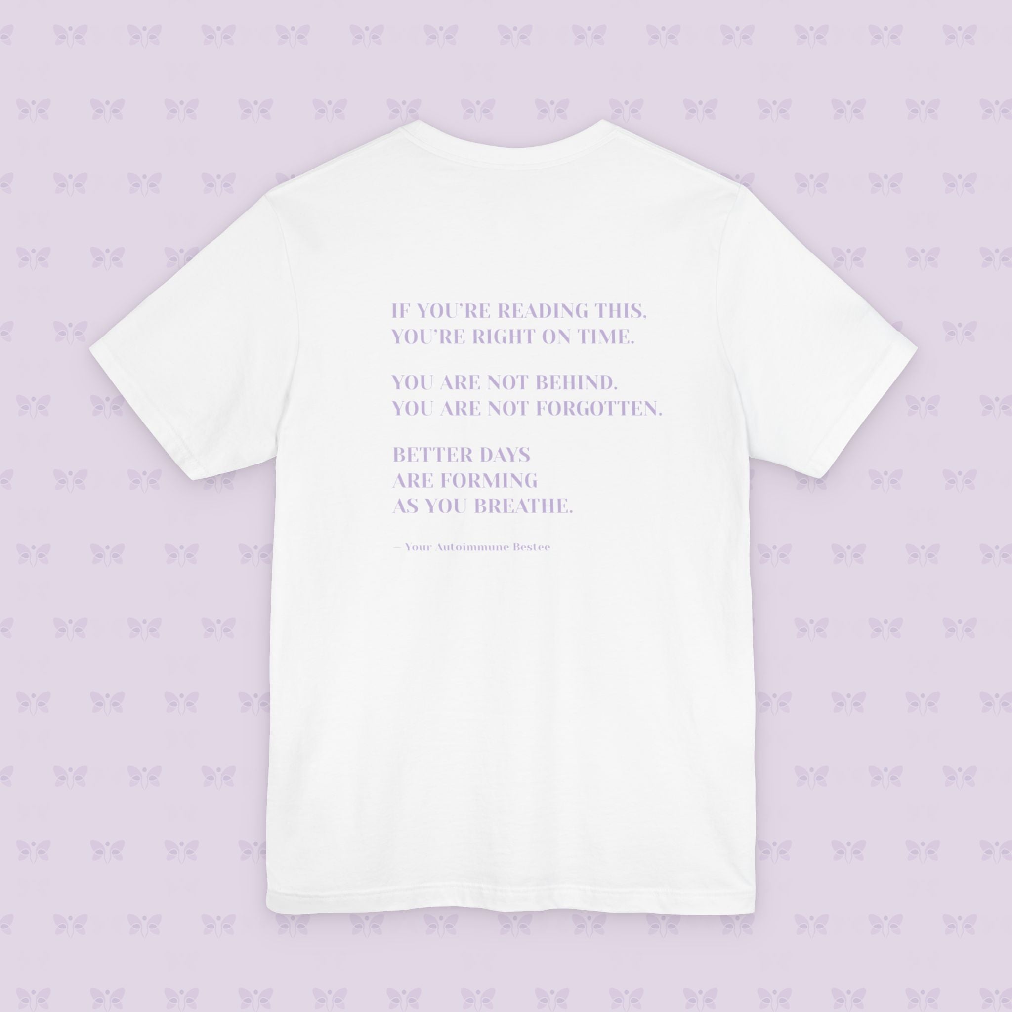 'Healing Looks Good on Me' Unisex Tee- Chronic Illness & Autoimmune Affirmation Shirt