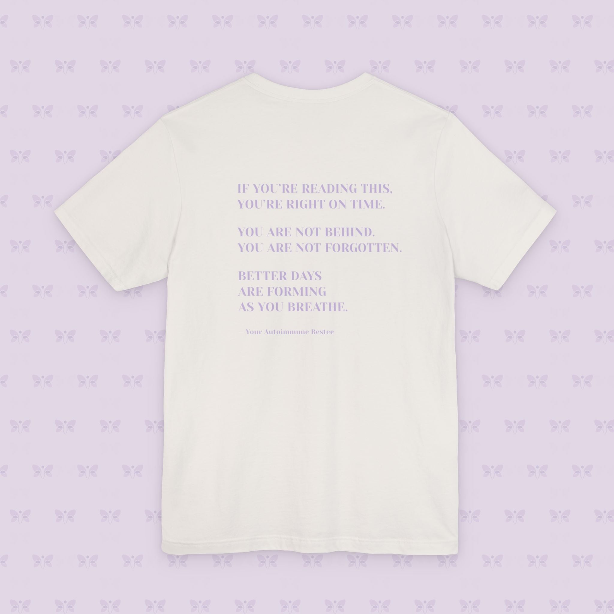 'Healing Looks Good on Me' Unisex Tee- Chronic Illness & Autoimmune Affirmation Shirt