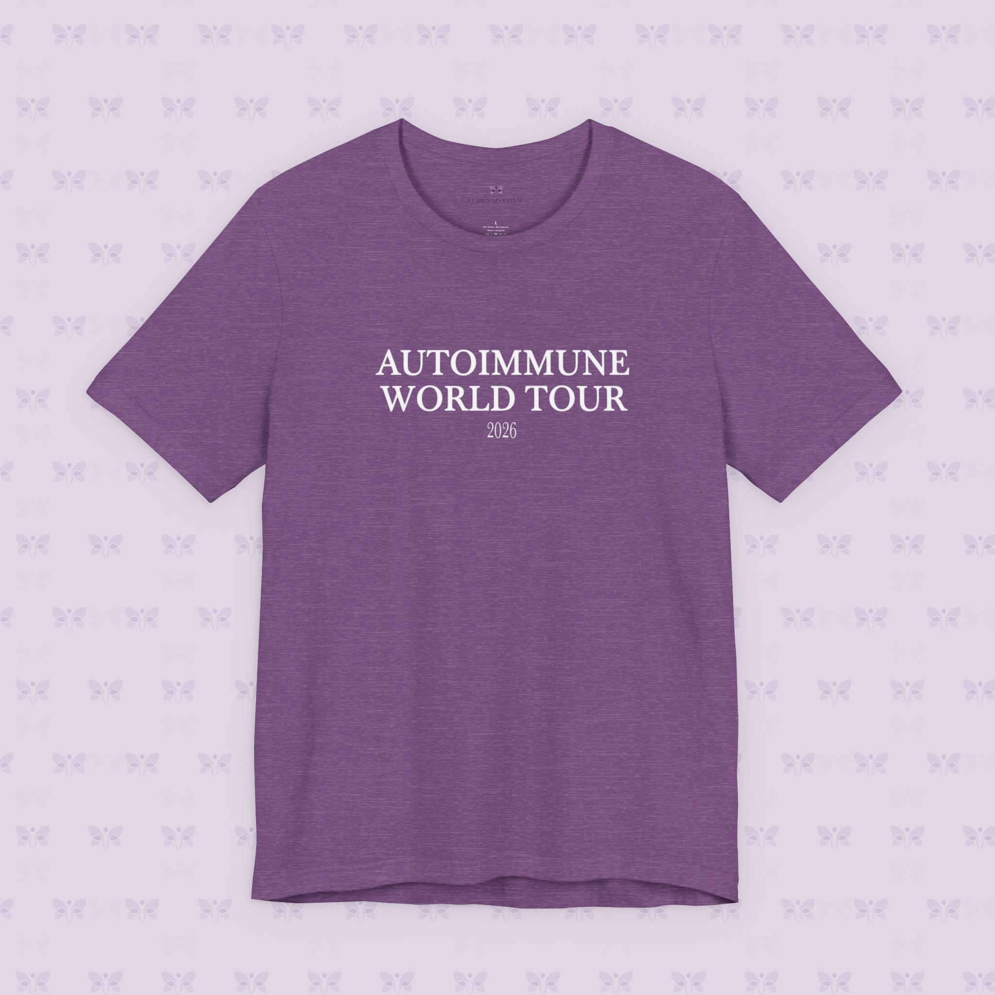Autoimmune World Tour 2026 Shirt – Patient Edition | Chronic Illness Awareness Tee | Autoimmune Warrior Shirt | March Awareness Month