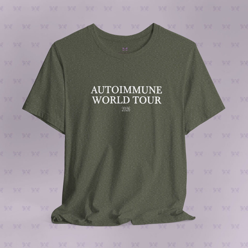 Autoimmune World Tour 2026 Shirt – Patient Edition | Chronic Illness Awareness Tee | Autoimmune Warrior Shirt | March Awareness Month