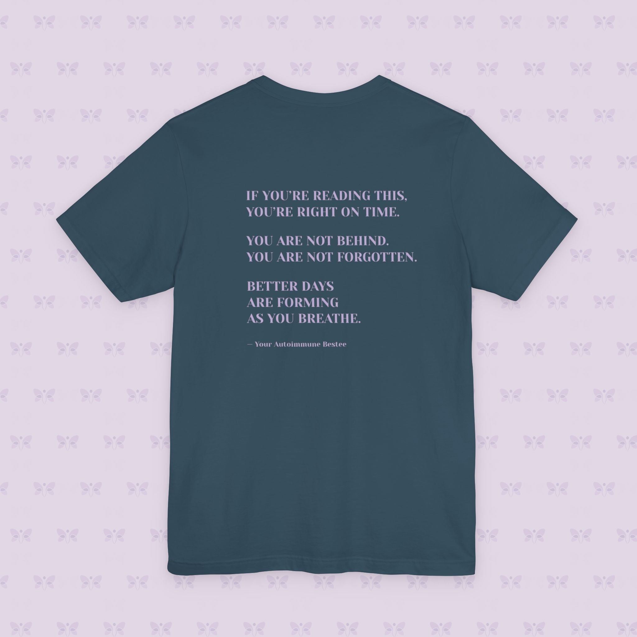 'Healing Looks Good on Me' Unisex Tee- Chronic Illness & Autoimmune Affirmation Shirt