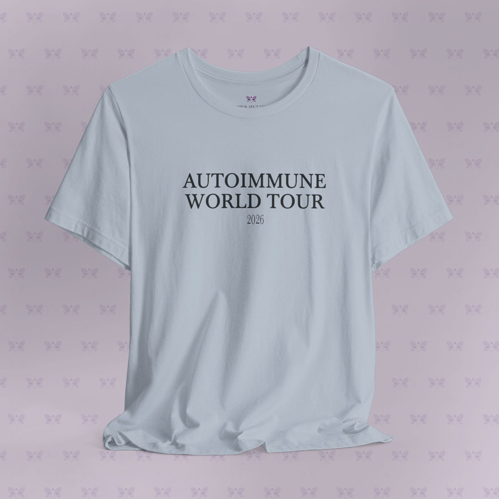 Autoimmune World Tour 2026 Shirt – Patient Edition | Chronic Illness Awareness Tee | Autoimmune Warrior Shirt | March Awareness Month