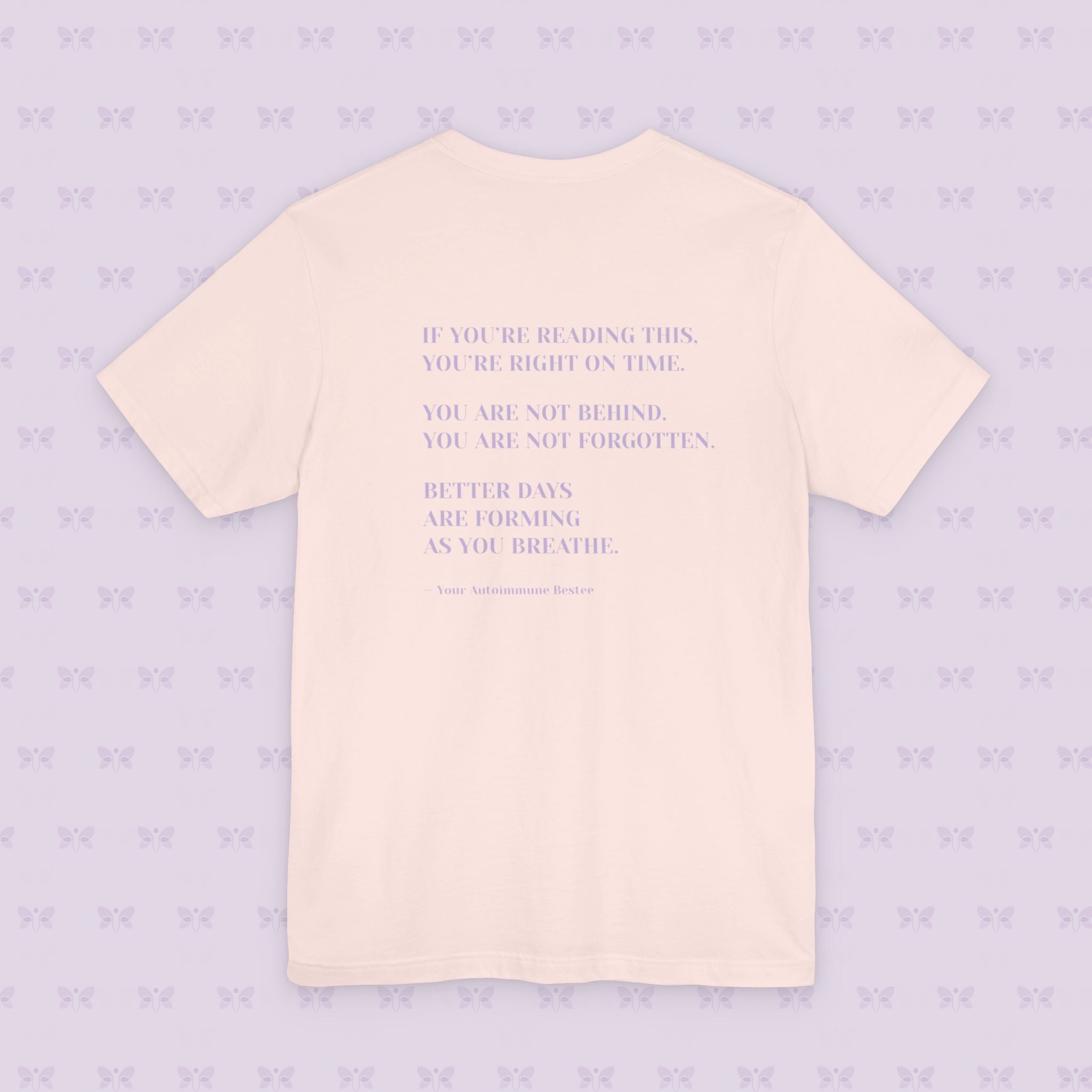 'Healing Looks Good on Me' Unisex Tee- Chronic Illness & Autoimmune Affirmation Shirt