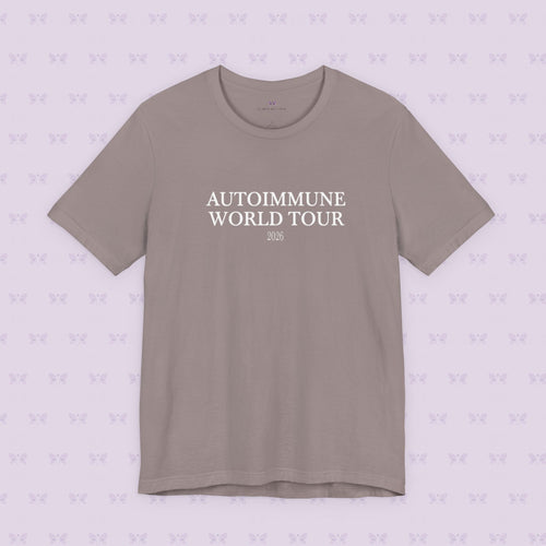 Autoimmune World Tour 2026 Shirt – Patient Edition | Chronic Illness Awareness Tee | Autoimmune Warrior Shirt | March Awareness Month