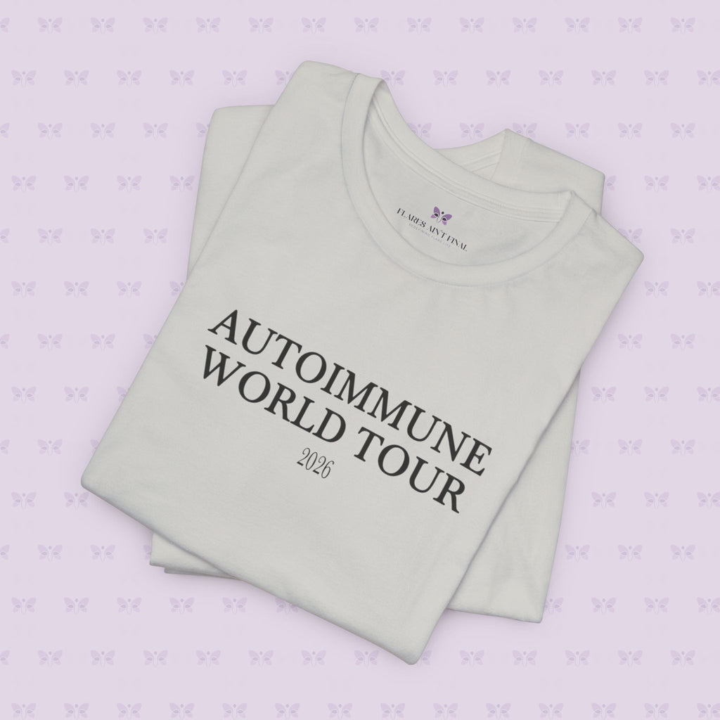 Autoimmune World Tour 2026 Shirt – Patient Edition | Chronic Illness Awareness Tee | Autoimmune Warrior Shirt | March Awareness Month