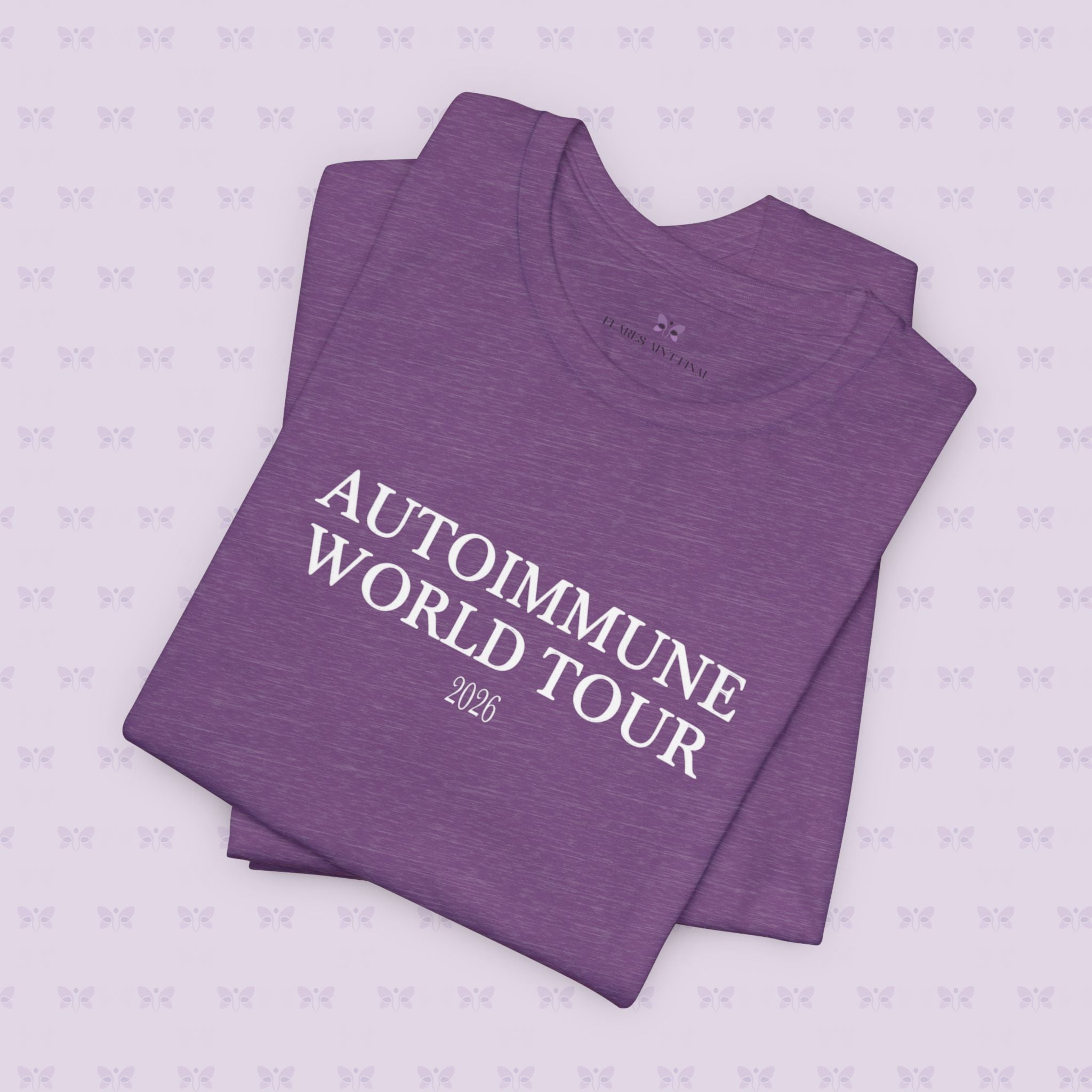 Autoimmune World Tour 2026 Shirt – Patient Edition | Chronic Illness Awareness Tee | Autoimmune Warrior Shirt | March Awareness Month